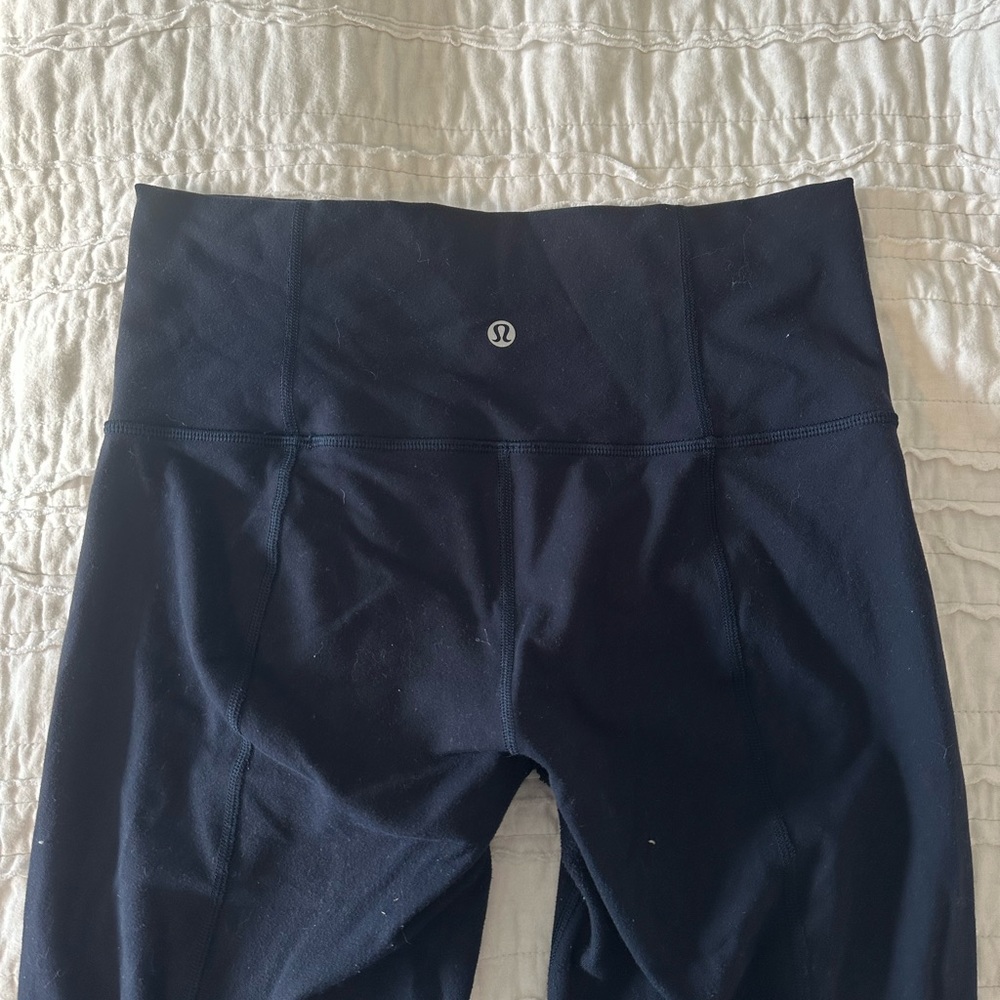 Navy Lululemon leggings